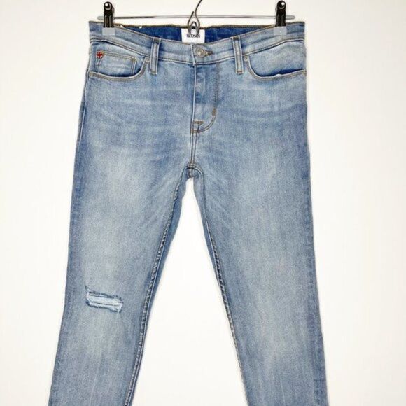 HUDSON Harkin Crop Super Skinny Jeans  - Picture 2 of 9